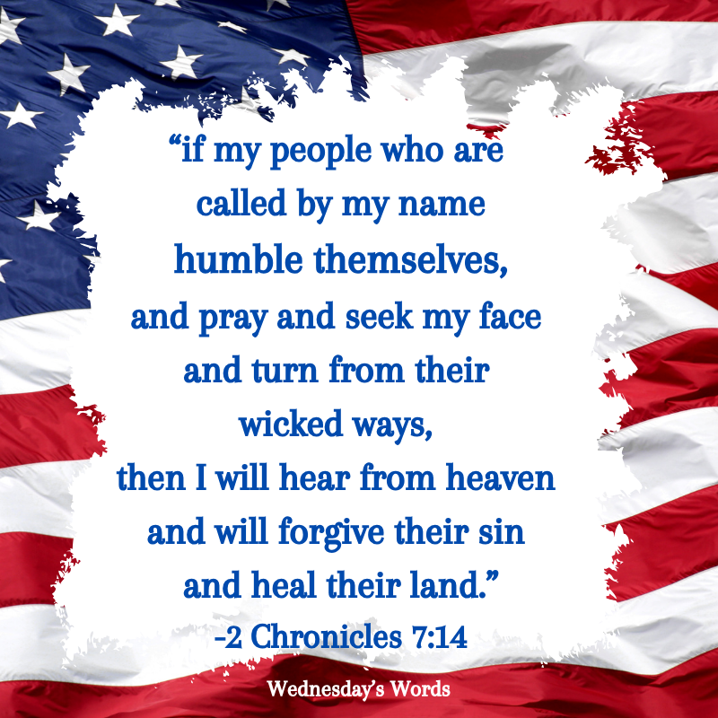 Wednesday’s Words, 2 Chronicles 7:14