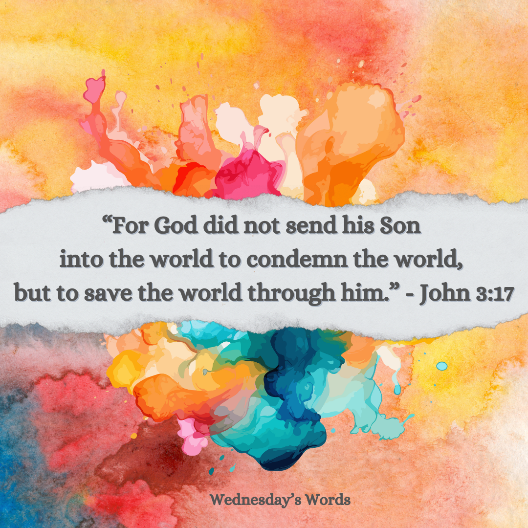Wednesday’s Words, John 3:17