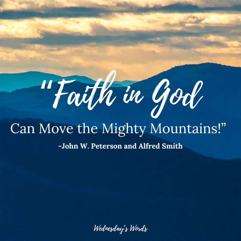 Wednesday’s Words, A Hymn