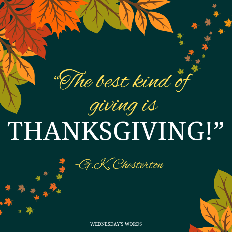 Wednesday’s Words, A Quote