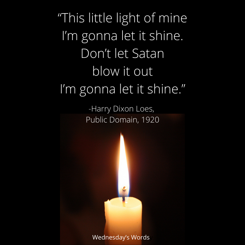 Wednesday’s Words, A Hymn