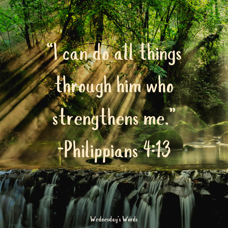 Wednesday’s Words,