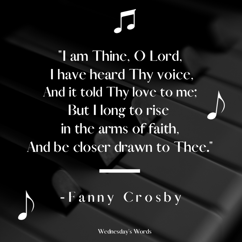 Wednesday’s Words, A Hymn